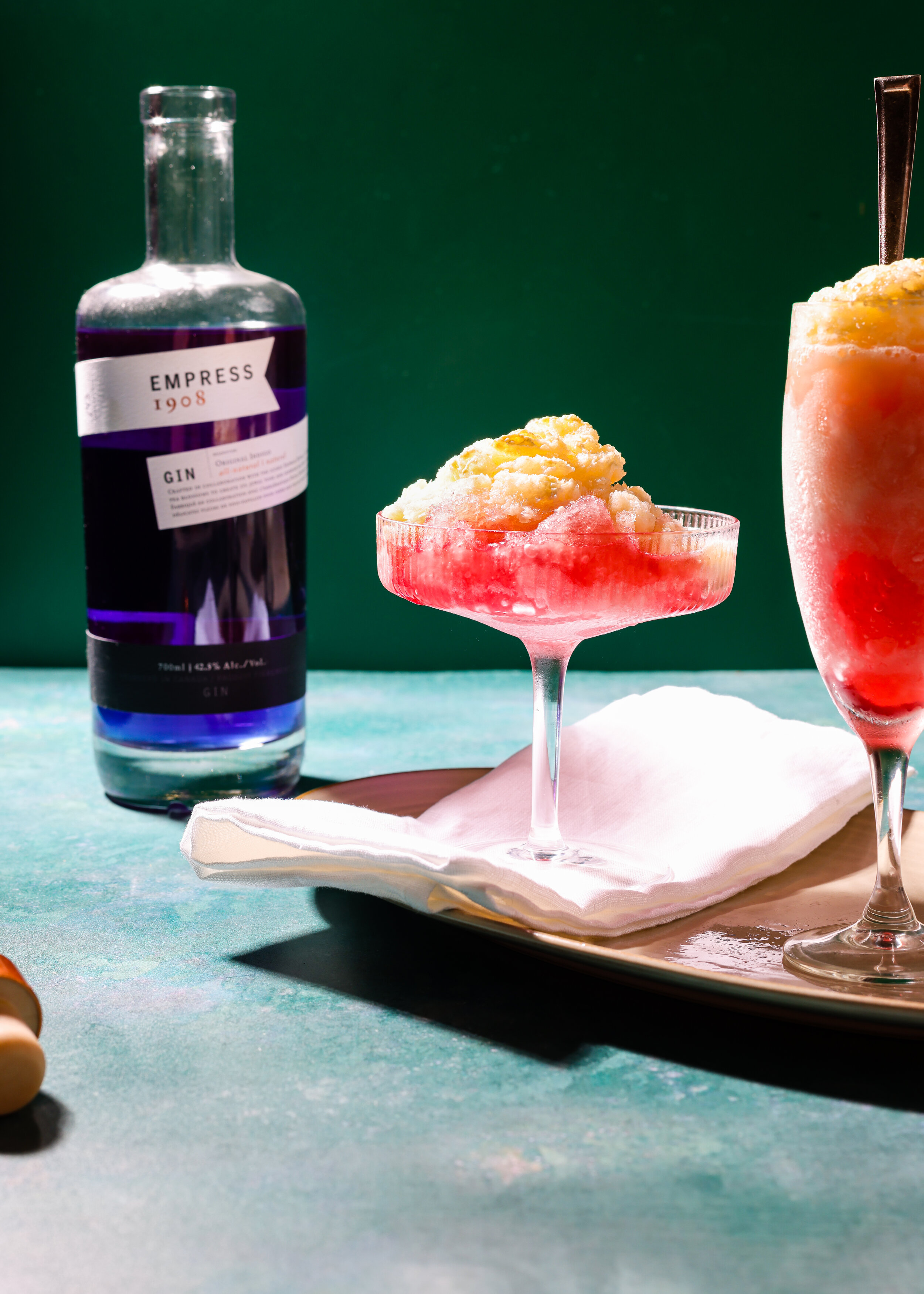 Pineapple & Empress 1908 Granita — Cecile Vadas